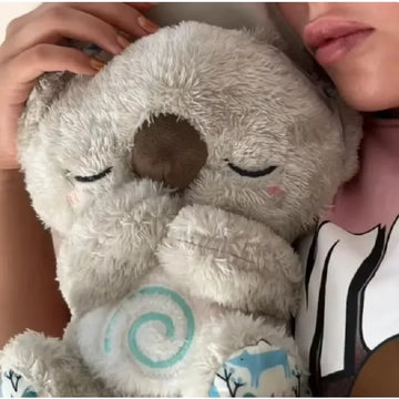 Soothing Koala Bear Sleep Toys Baby Calming Toy Anxiety Relief Sleep Buddy Plush Doll With Lights